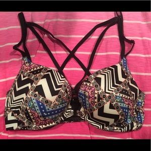 Strappy bra
